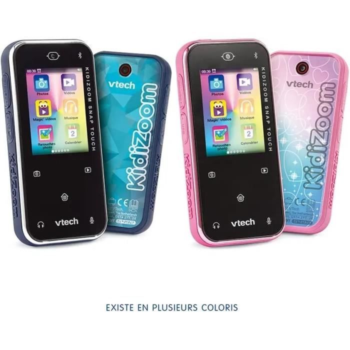 Appareil photo KidiZoom Snap Touch Bleu - VTECH - 6-13 ans - Double  objectif - 5 MégaPixels - Cdiscount Jeux - Jouets