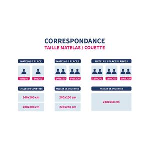Couette pour lit 180x200 Cdiscount