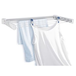 Etendoir Linge Mural Retractable, Corde À Linge Rétractable Portable