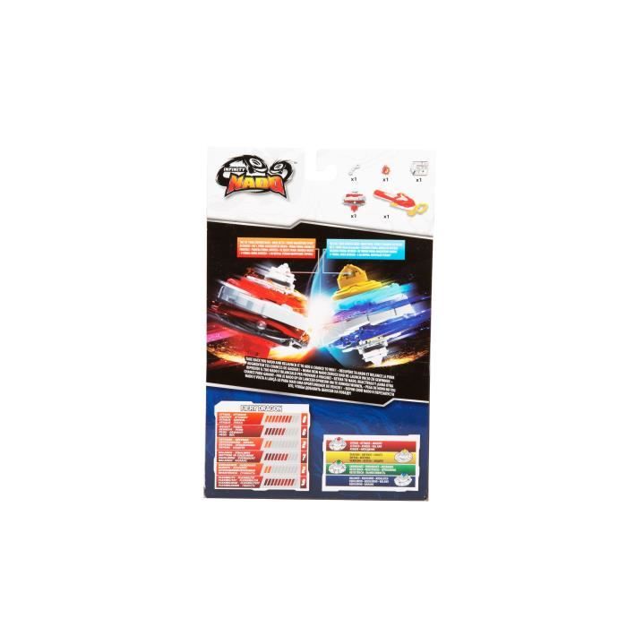 INFINITY NADO – TOUPIE AVEC LANCEUR ARES' WINGS – Toupie Nado Epilable