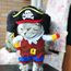 1lot Jolie Cartoon Drôle Chats Chiens Toutou Pirates Costume