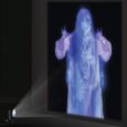 Écran de Projection arrière en Tissu pour vidéos de Projection de fenêtre virtuelle d'halloween et de Noël Écran de projecteur  603-0