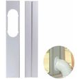 Joint de fenêtre réglable - Universel pour climatiseur mobile - Longueur réglable 55-110 cm - Ouverture 7,5 cm
