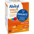 Alvityl Comprimés Vitalité 12 vitamines et 8 minéraux Dès 6 ansgoût chocolat 40 comprimés 61-0