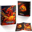 Pokémon Carte Album, Classeur pour Pokemon, Pokémon Cartes Titulaire Pokémon classeur pour Cartes Album Porte Cartes Pokemon Album,3-0