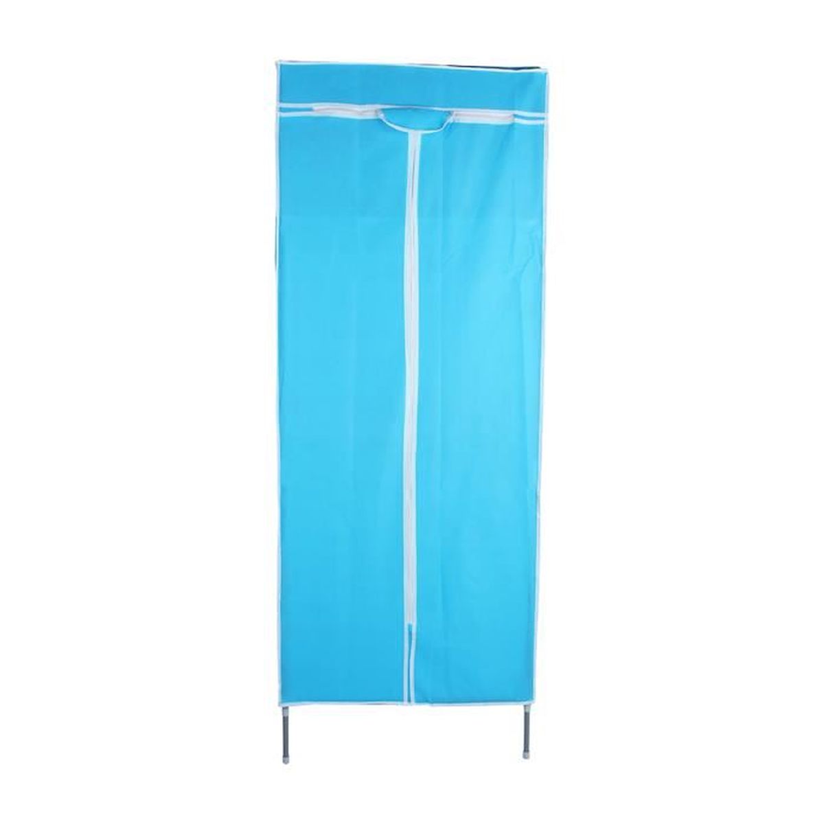 YUY Armoire en Tissu, Penderie Pliante avec Tringle de Suspension, Organiseur pour Jouets