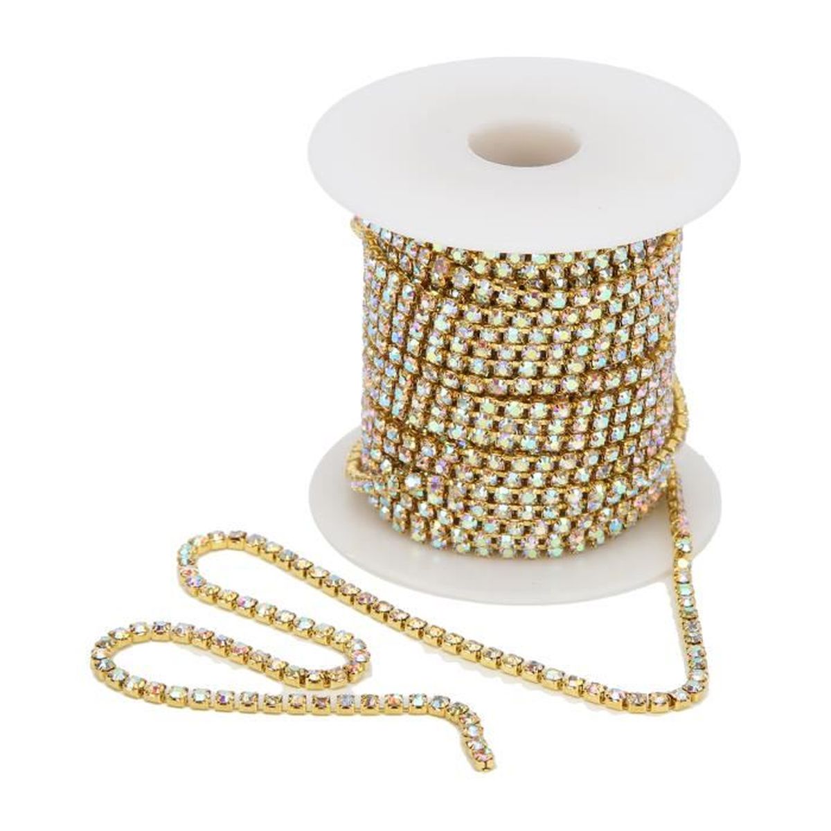 Foglio di strass a maglia con strass in cristallo viola con Base in alluminio or