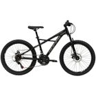 VTT garçon Huffy Korros 24 pouces noir - Semi-Rigide - 21 vitesses pour enfants 8-13