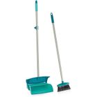 Kit de balayage avec manche 110cm et pelle à poussière Leifheit 41405, balai avec articulation et pelle à poussière extra-grande