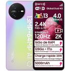 Téléphone Portable Débloqué Oscal Tiger 12 6,78 pouces 16Go+128Go-SD 1To Caméra 64MP 5000mAh Android 13 NFC Dual SIM GPS - Violet