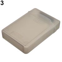 GRIS - Boîtier externe Portable pour disque dur IDE Sata 3.5 pouces, 1 pièce, Protection en plastique