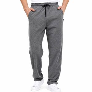 Pantalon De Jogging Homme Coupe Droite Large - Polyester Confortable - Pour Loisirs Et Détente - 10