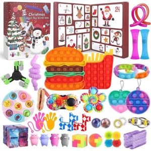 2022 Calendrier de l'Avent Fidget Toys pour enfants Adultes Noël -  Cdiscount Maison