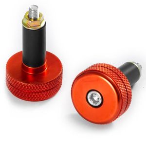 EMBOUTS DE GUIDON Adaptateurs Embouts Equilibrage Guidon Universels Moto Scooter 13mm Rouge