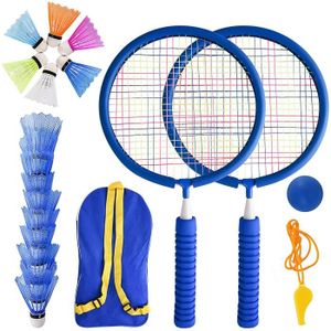 KIT BADMINTON badminton set pour enfants avec raquettes, raquett