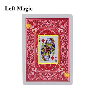 JEU MAGIE Jeu de cartes pour tours de magie, accessoires mag