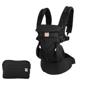 PORTE BÉBÉ Porte bébé 0-48 mois Perméabilité à l'air d'été noir Multifonction Sac de rangement pratique Confort et sécurité mode unique