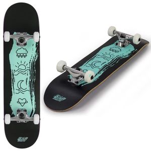SKATEBOARD - LONGBOARD Skateboard - ENUFF - Icon - Vert - Freestyle - 4 roues