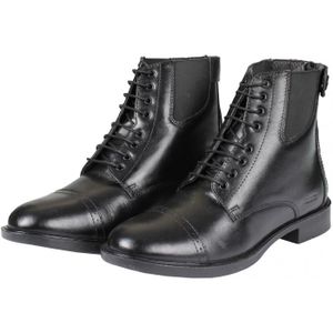 BOTTES - BOOTS ÉQUESTRE HORKA chaussures d'écurie/équitation Jophur Deluxe cuir noir