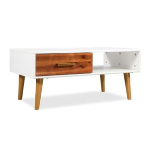 TABLE BASSE Table basse en bois d'acacia massif - WIPW07230 - 