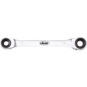 1//4 3//8 1//2 Cl/é /à cliquet /à d/égagement rapide simple en acier fin Chrome Cl/é poign/ée en plastique R/éparation outil professionnel JBP-X