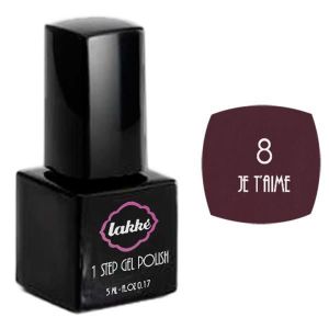 VERNIS A ONGLES Gel One Step N°8 Je t'aime