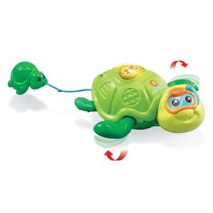 JOUET DE BAIN Jouet de Bain - VTECH BABY - Maman Tortue et son Bébé Nageur - Vert - Mixte - 12 mois et plus