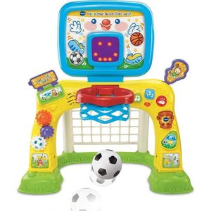 TABLE JOUET D'ACTIVITÉ Jeu interactif Bébé Multisport Intéractif - VTECH - Basket/Foot - 12 à 36 mois