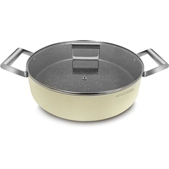 Casserole 16 Cm En Aluminium Forgé - Revêtement Anti-adhésif Aspect Pierre, Tous Feux Dont Induction - Ligne Nature