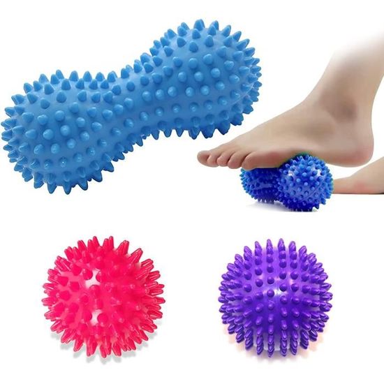 Yesaler Balle D’exercice Hérisson Avec Dragonne – Rééducation, Renforcement Des Doigts (10 Lb)
