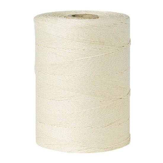 Lot De 2 Bobines De Ficelle En Coton 200 M - Pour Pâtisserie, Boucherie Et Bricolage - Couleurs Vert/rouge/blanc Et Rouge/blanc