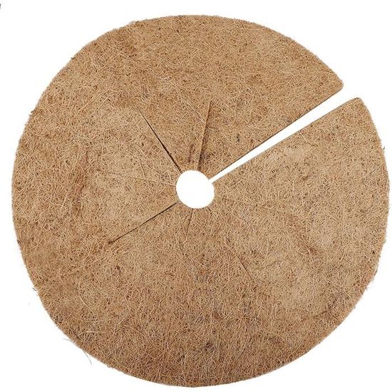 Lot De 20 Disques De Paillage Pour Arbres - Protection Racines - 115x115cm - Noir
