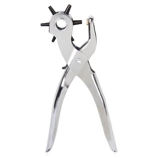 Kit Outils Cuir Professionnel 5 En 1 : Perforatrice à Griffes, Rainureuse Réglable, Polissoirs Bordures – Idéal Bricolage Maroquinerie DIY