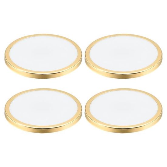 PATIKIL 4.1 Pouce Interne Diamètre Abat-jour Diffuseur, 2 Pièces Antipoussière Poussière Protection Couverture Acrylique Planche Pour Tonneau Lampe Ombre