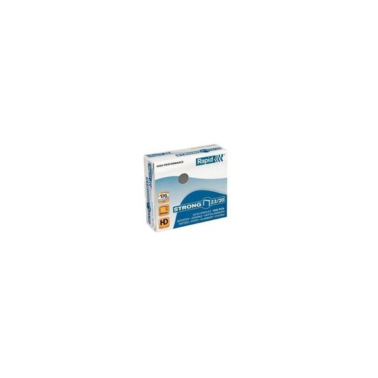 Agrafes Rapesco 23/10 Mm - Acier Galvanisé - Lot De 4000 - Pour Agrafeuses Rapid, Rexel, Novus