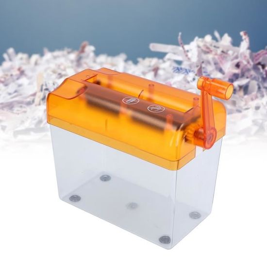 SALALIS Déchiqueteuse domestique Déchiqueteuse de papier Protection