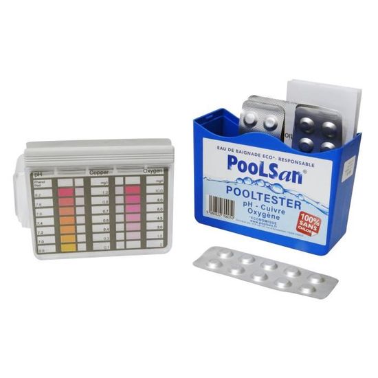 Pastilles De Test PH/O2 Bayrol By POOLTESTER - Recharge Pour Testeur De Piscine - 2x30 Pastilles