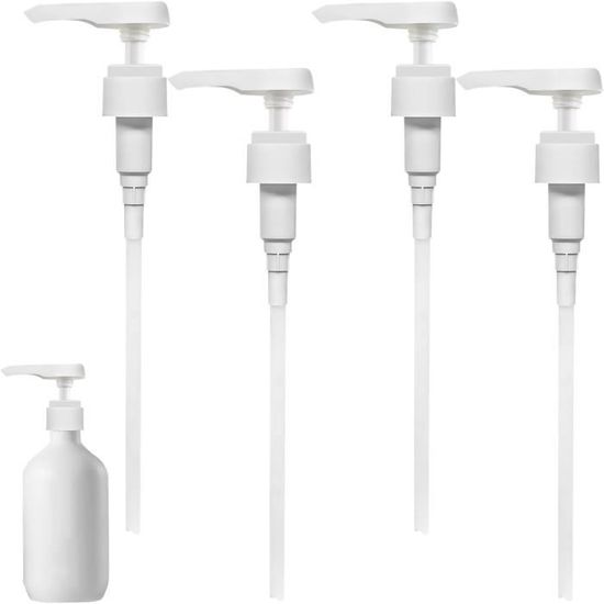 Lot De 4 Pompes Doseuses Pour Sirop Morin 1L - Précises Et Faciles à Nettoyer - 9
