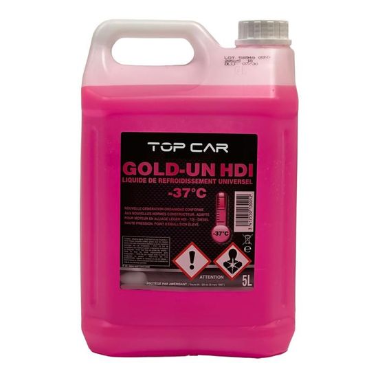 Bidon de 5 litres de liquide de refroidissement -37°C 0005002013