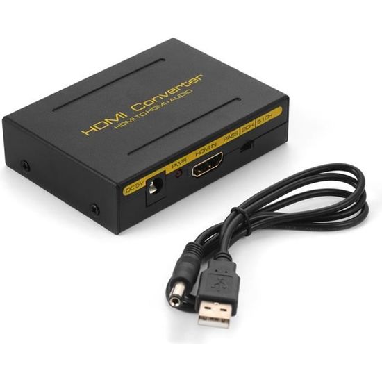Convertidor Extractor Divisor De Audio HDMI 4K*2K HDMI A HDMI+SPDIF