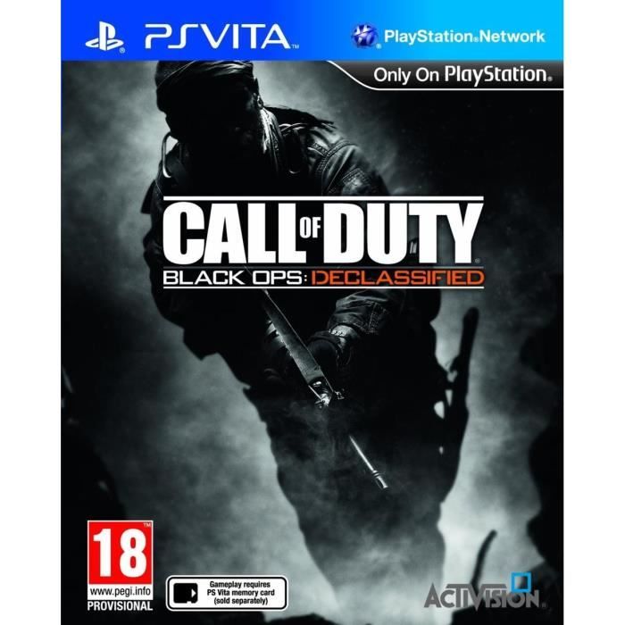 Call Of Duty Black Ops Declassified Jeu PS Vita