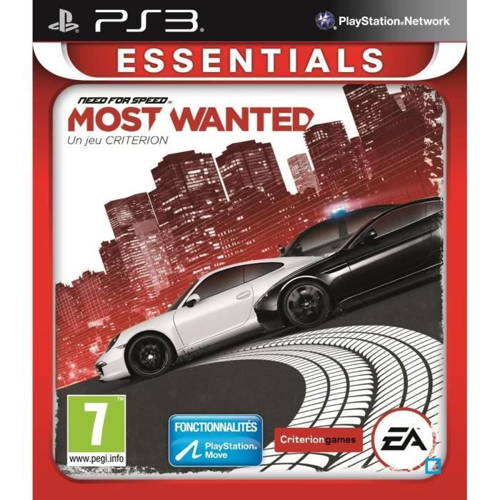 Electronic Arts Need For Speed Most Wanted Essentials / PS3