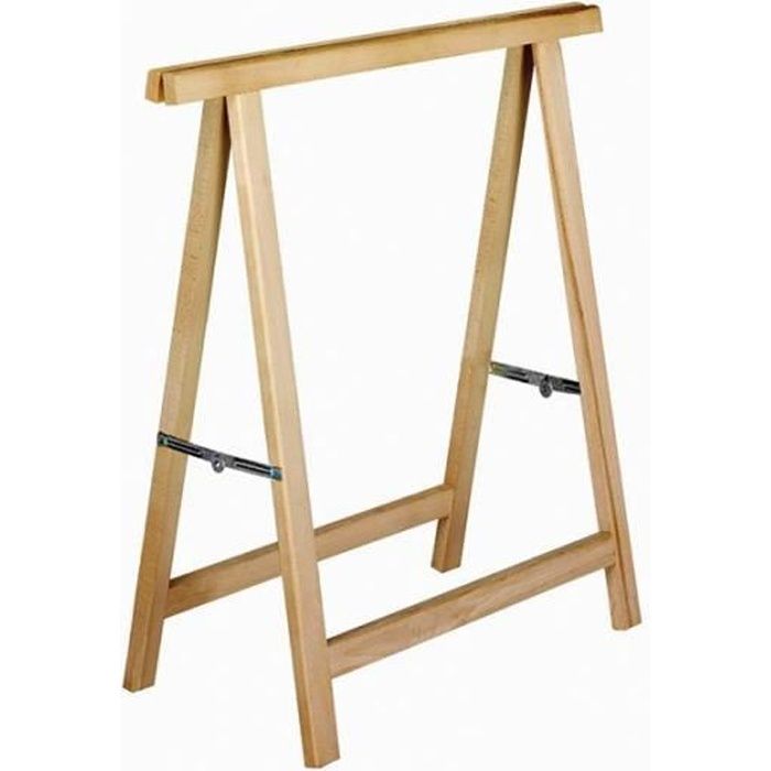 Treteau bois dur standard hetre ref.cab006