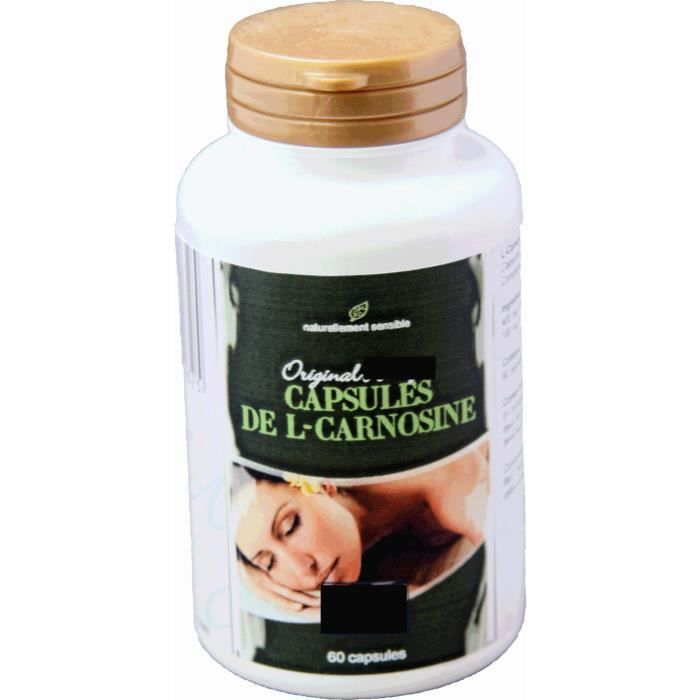 L-Carnosine - 60 gélules - 500 mg