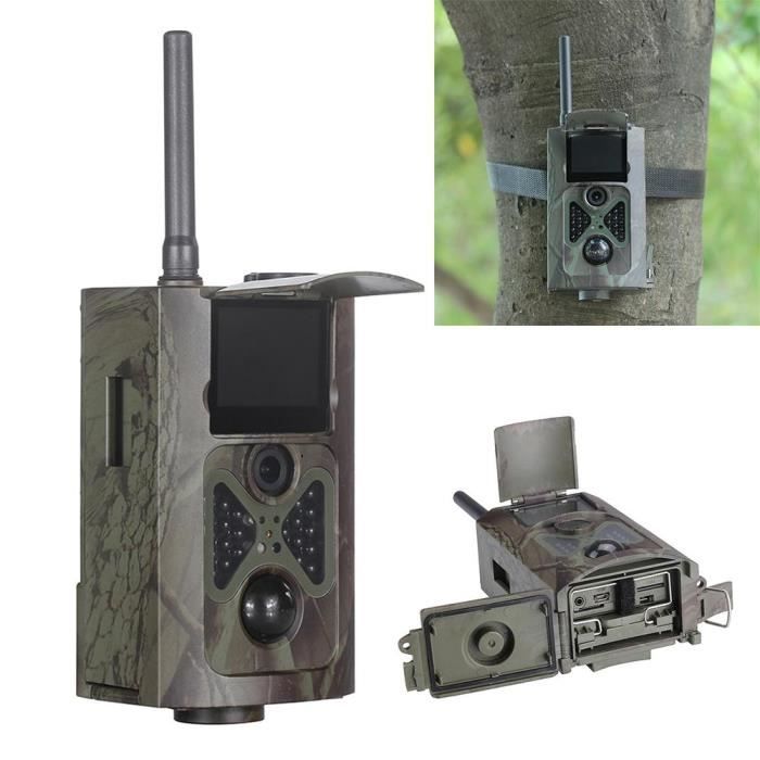 Caméra de chasse Suntek HC-500M HD caméra 12MP GPRS GSM caméra de chasse SMS
