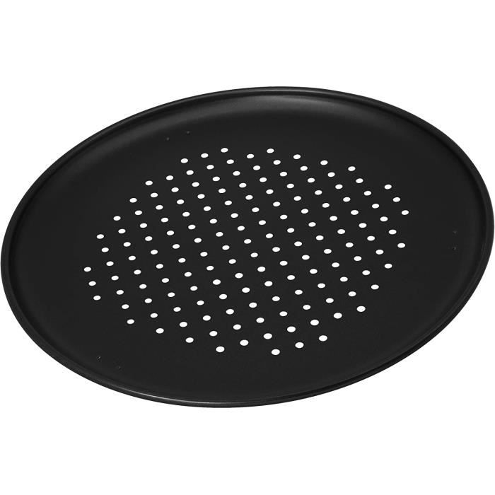 Zenker 7511 Plaque à Pizza Special Countries Ø32 cm Noir, Acier Inoxydable, 32 x 32 x 1,5