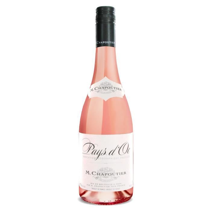 Caisse de 6 bouteilles de vin rosé - Pays D'oc By Michel Chapoutier