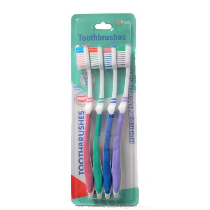 Lot de 12 brosses à dents adulte toothbrushes