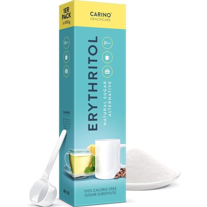 Erythritol poudre 900g alternative au sucre - 70% de légumes de sucre226