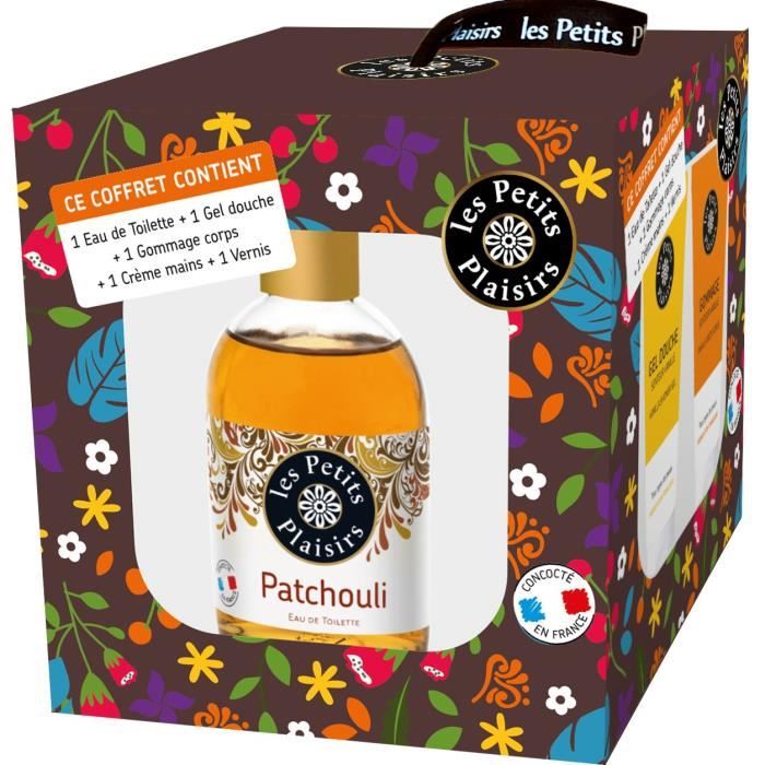 LES PETITS PLAISIRS Coffret Nature eau de toilette - Senteur Patchouli